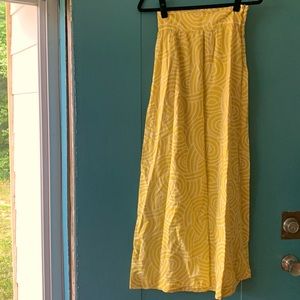 Light weight high waist maxi skirt for summer